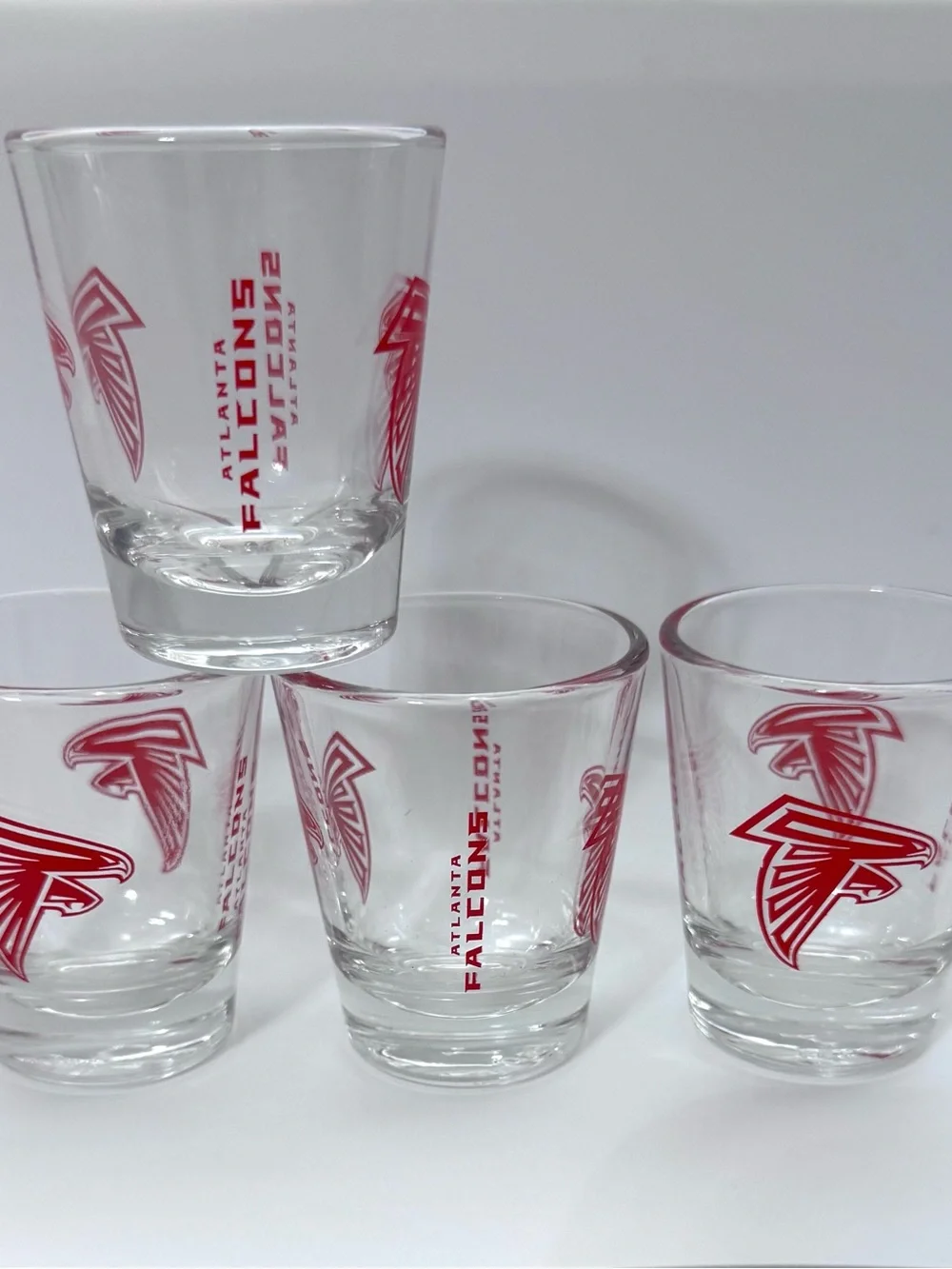 Atlanta Falcons 2oz Gameday Shot Glasses - Set of 4